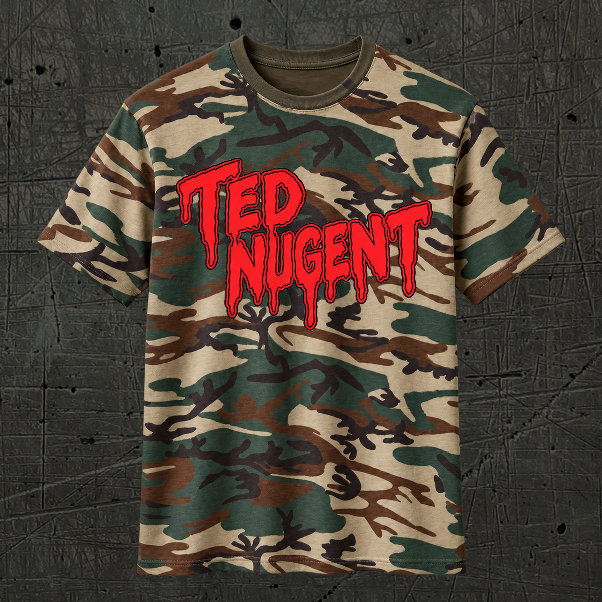 Nuge '81 Blood Camo - T-Shirt