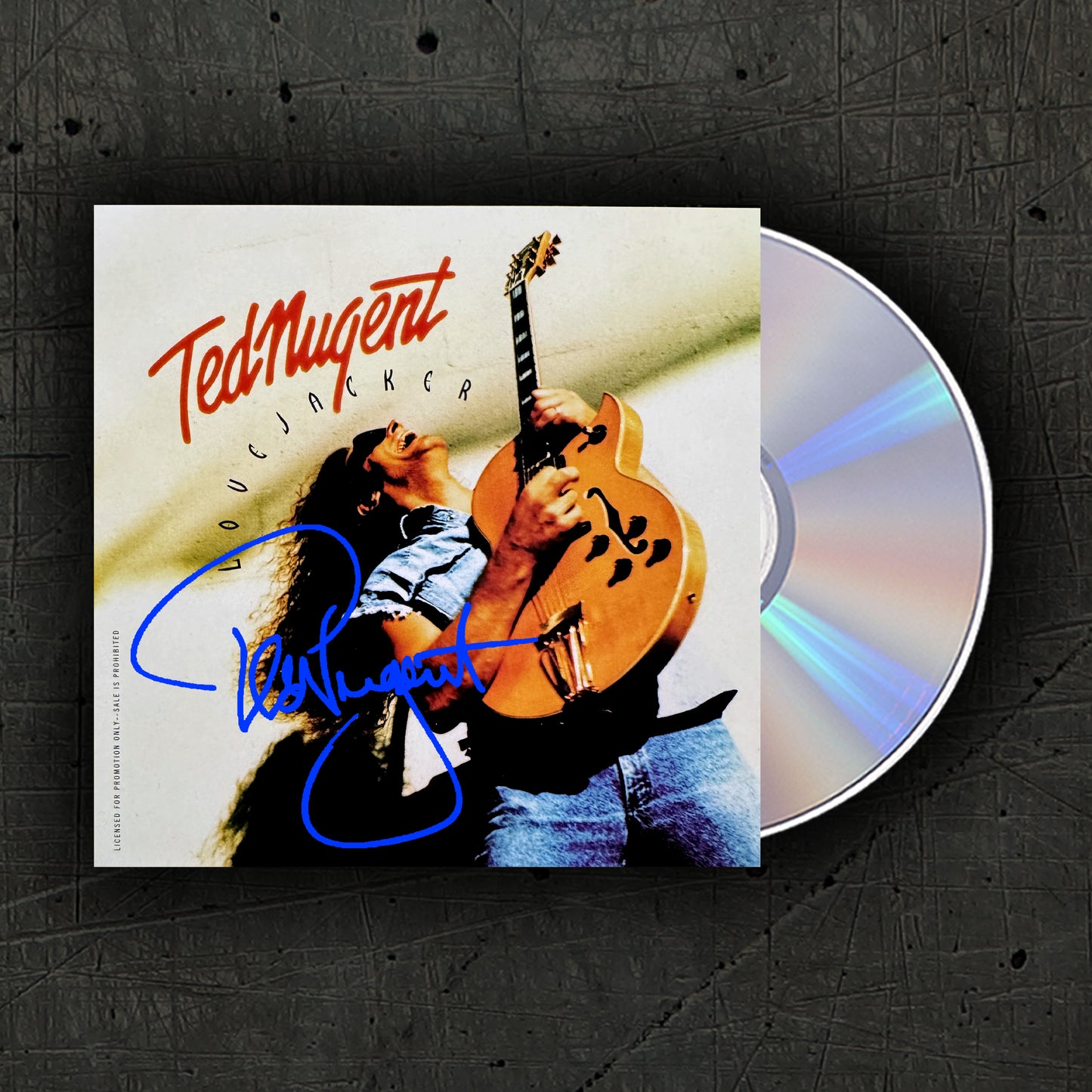 Lovejacker CD Single ~ SIGNED BY TED NUGENT