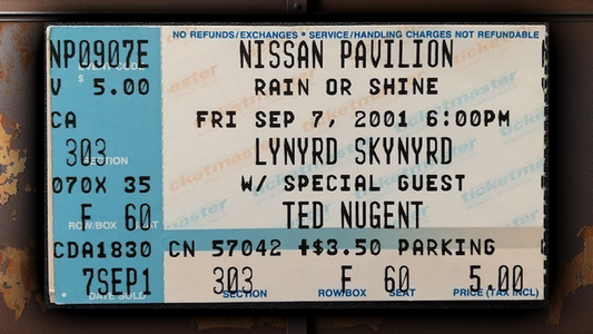 Live at Nissan Pavilion - Bristow, VA - 09/07/2001