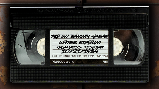 Live w/ Sammy Hagar - Wings Stadium, Kalamazoo, MI - 10/21/1984