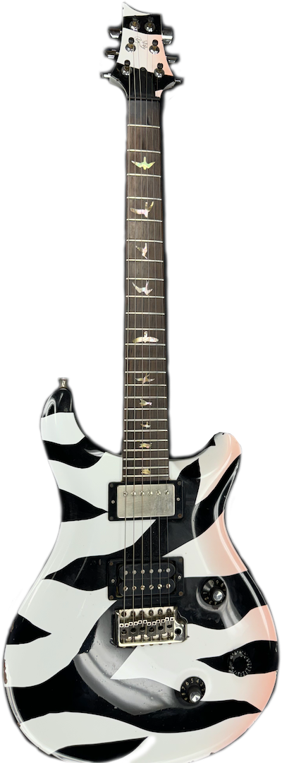 PRS Custom 24s: Zebra