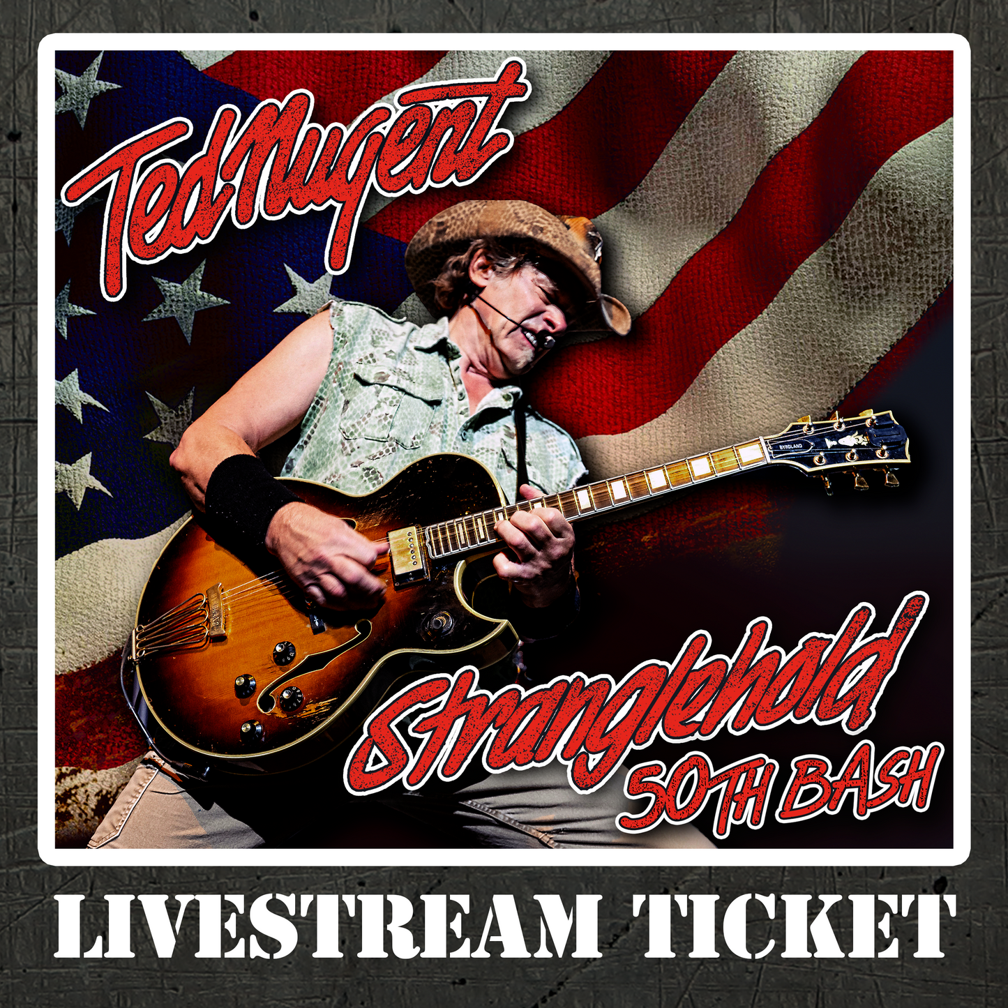 Ted Nugent - Stranglehold 50th Bash - Livestream Event