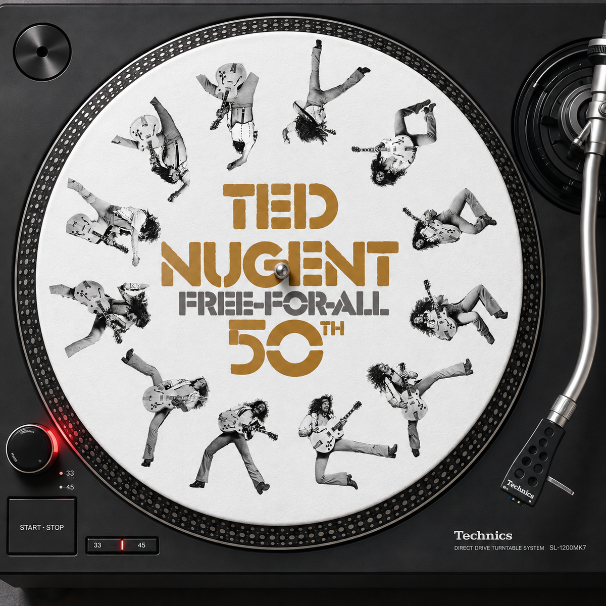 Free For All 50th - Vinyl Slipmat
