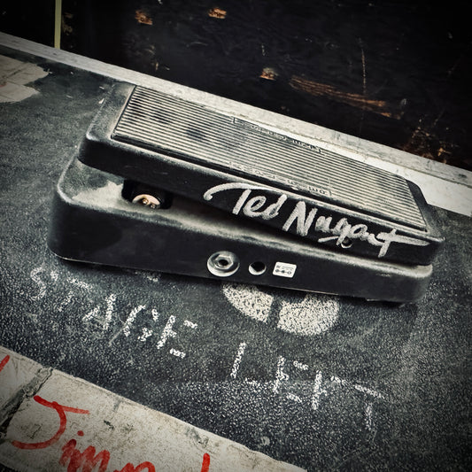 Ted Nugent 'Stage Used' Wah Pedal ~ Signed by TED NUGENT