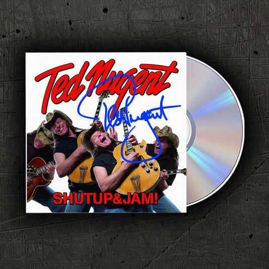 Shut Up & Jam CD ~ SIGNED BY TED NUGENT